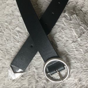 ❌sold❌NWT Black leather ASOS belt